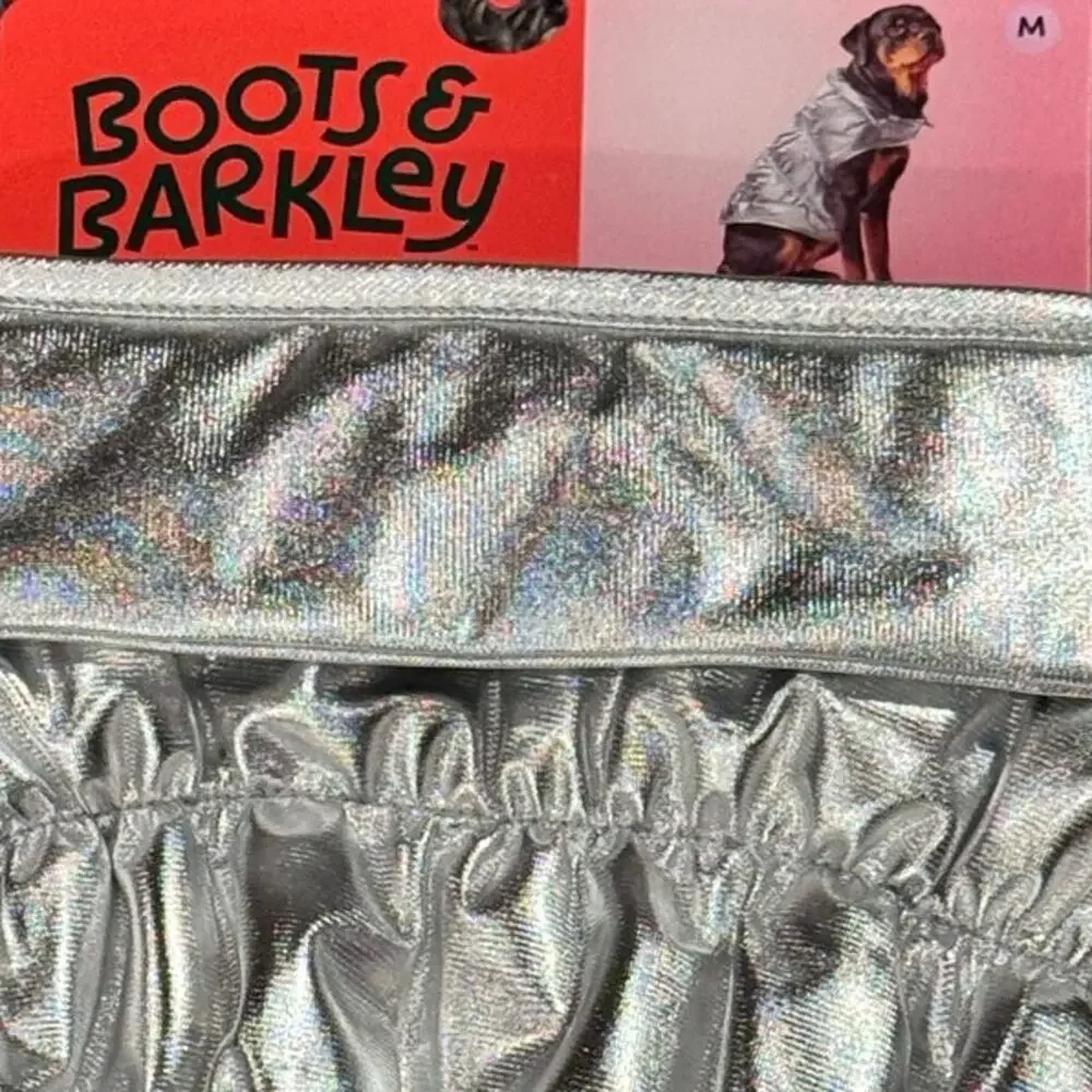 Boots & Barkley Silver Dog Coat – Size Medium – NWT